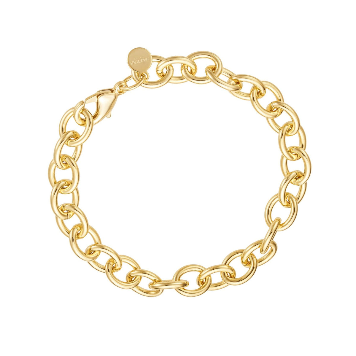 Oval Cable Chain Bracelet – Nazzar