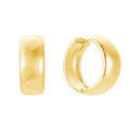 Large Wide Hoop Earrings