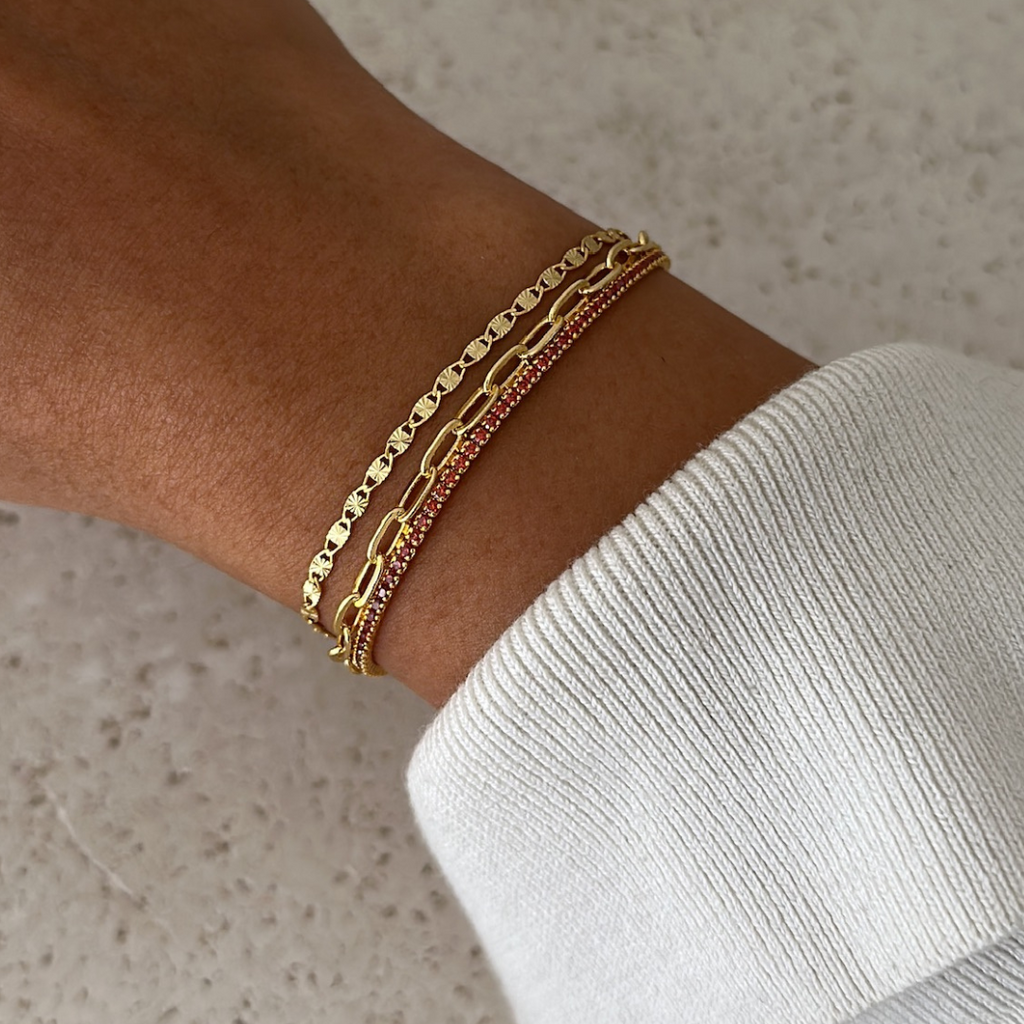 Bracelet Tennis Rouge