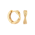 X Huggie Earrings