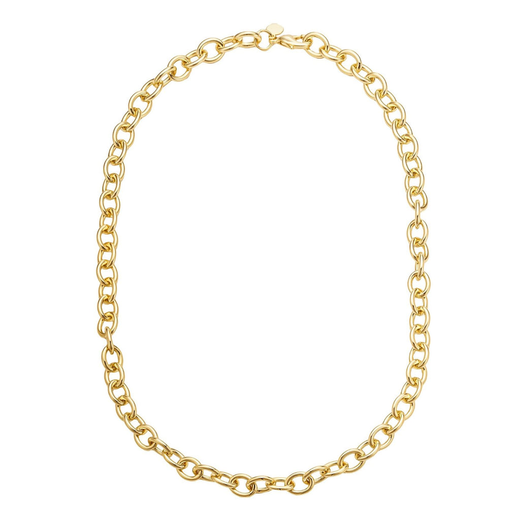 Oval Cable Chain Necklace