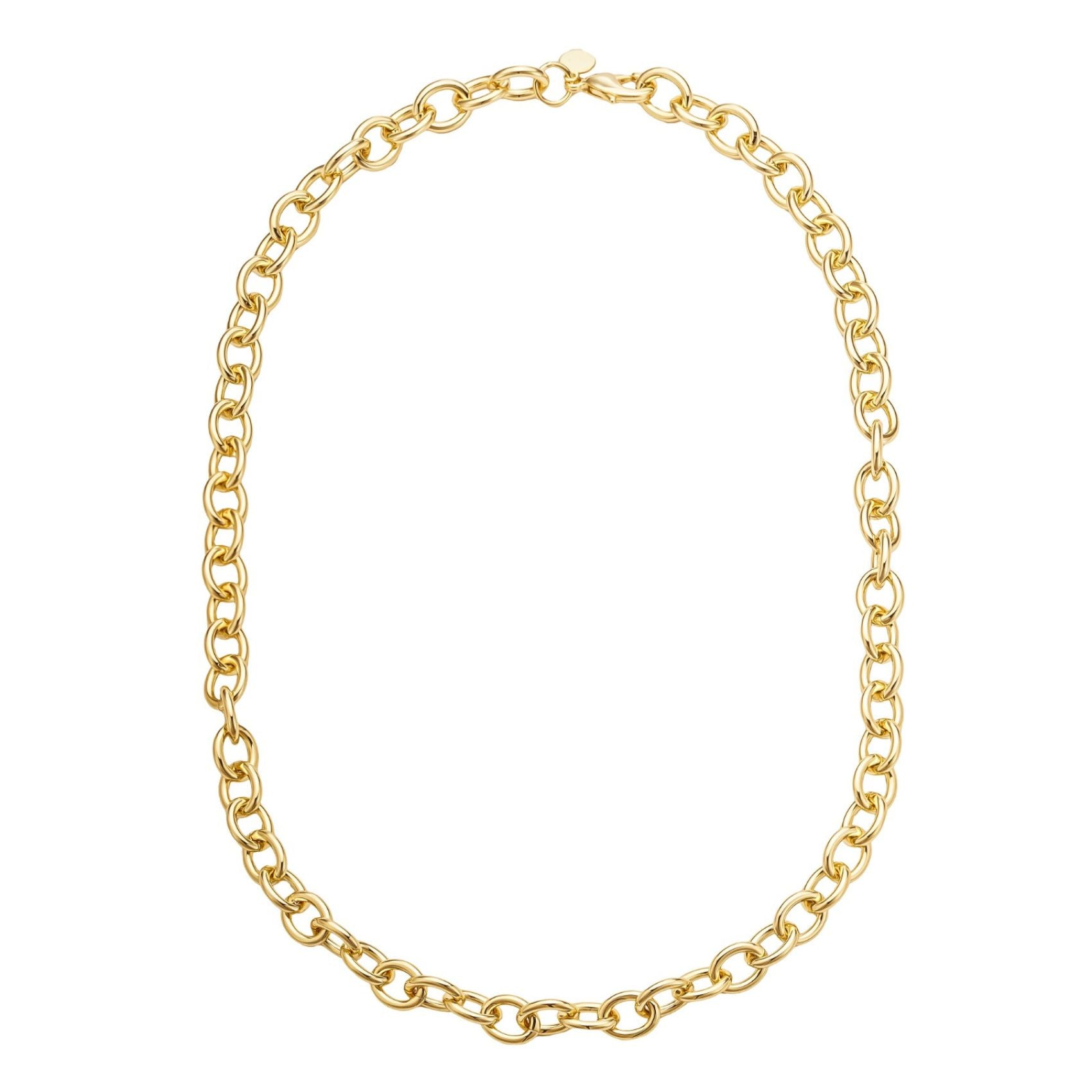 Oval Cable Chain Necklace