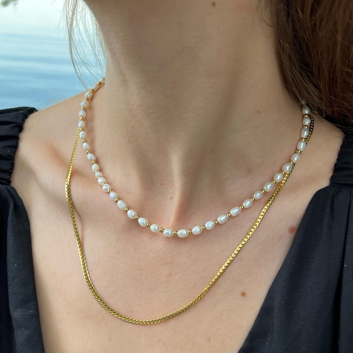 Collier de perles Valentina