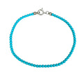 Dainty Turquoise Beaded Bracelet