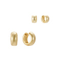 Small & Medium Wide Tube Hoops Set