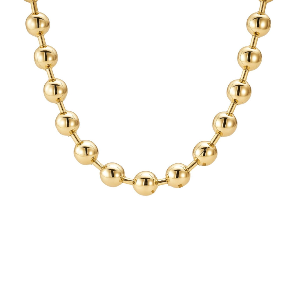 Super Puff Beaded Necklace