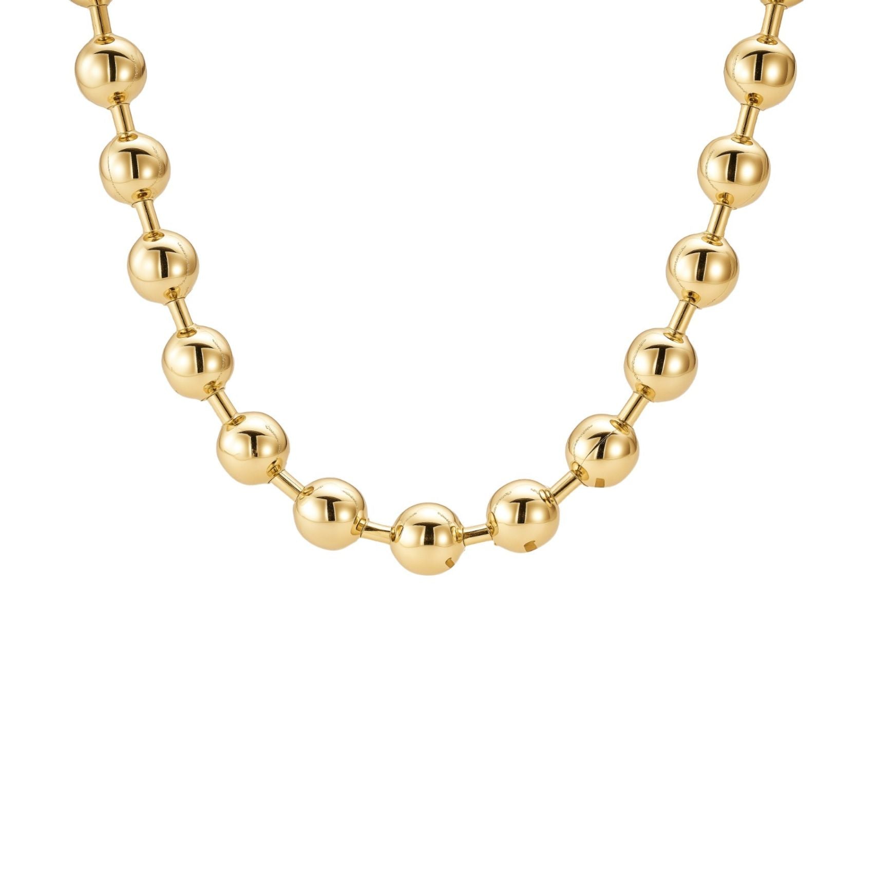 Super Puff Beaded Necklace
