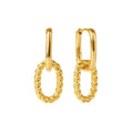Twist Drop Earrings