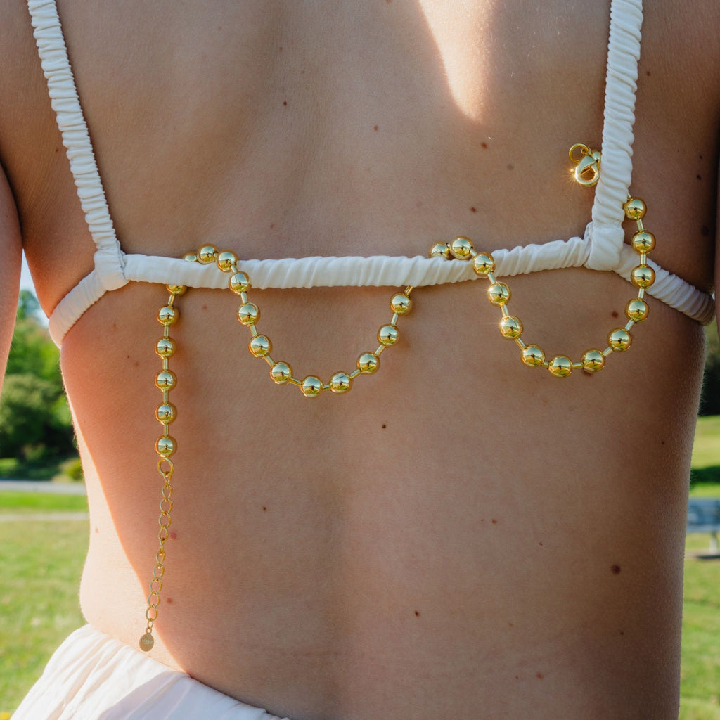 Super Puff Beaded Necklace
