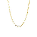 Dainty Paperclip Chain Necklace
