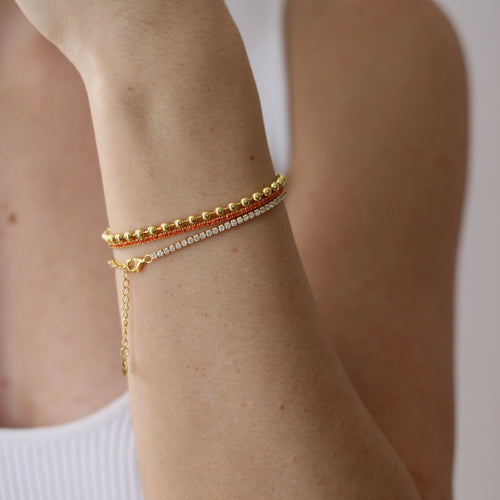 Dainty CZ Tennis Bracelet