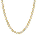 Bezel Tennis Necklace
