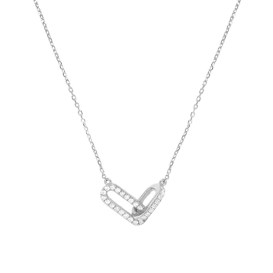 Collier à breloques Ana en zircone