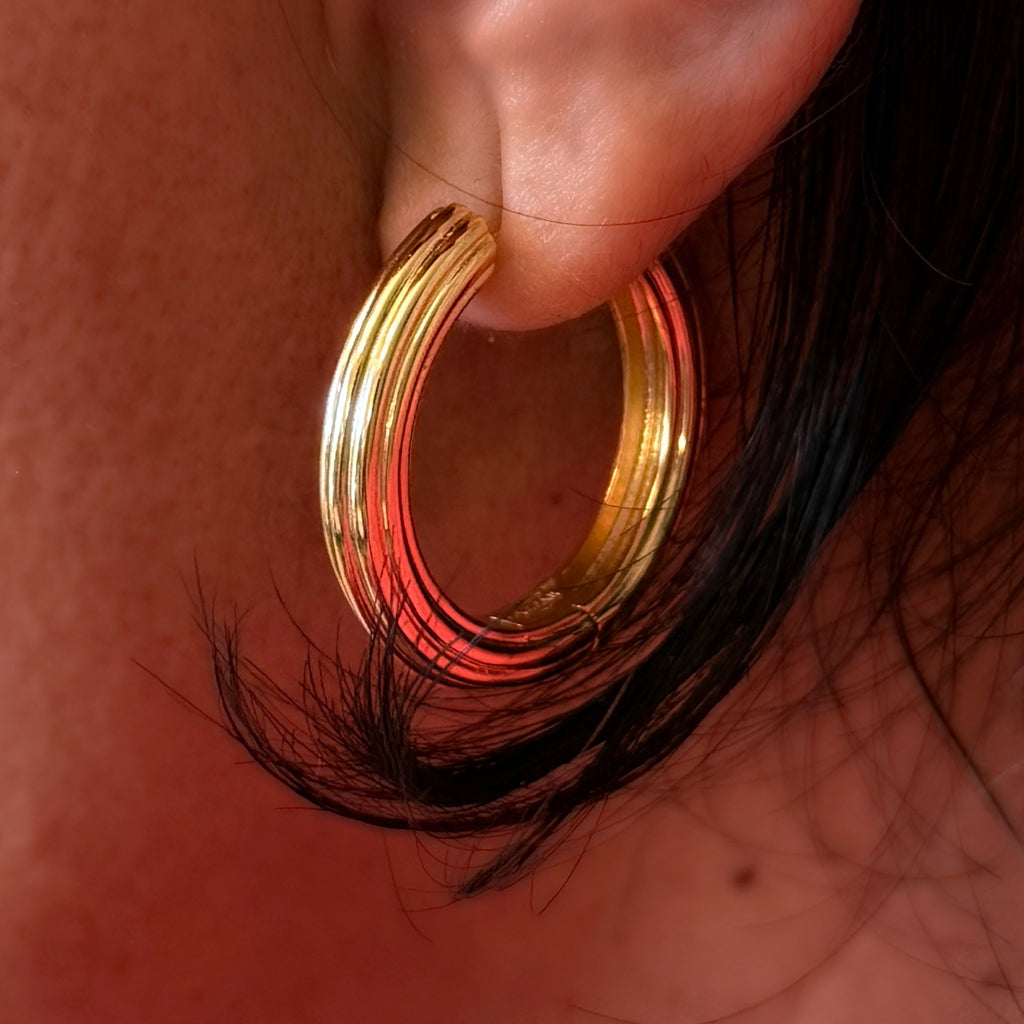 Ribbed Tube Hoop / Large