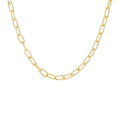Twist Paperclip Chain Necklace