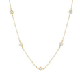 bezel necklace