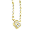 Clover Crystal Pendant Necklace