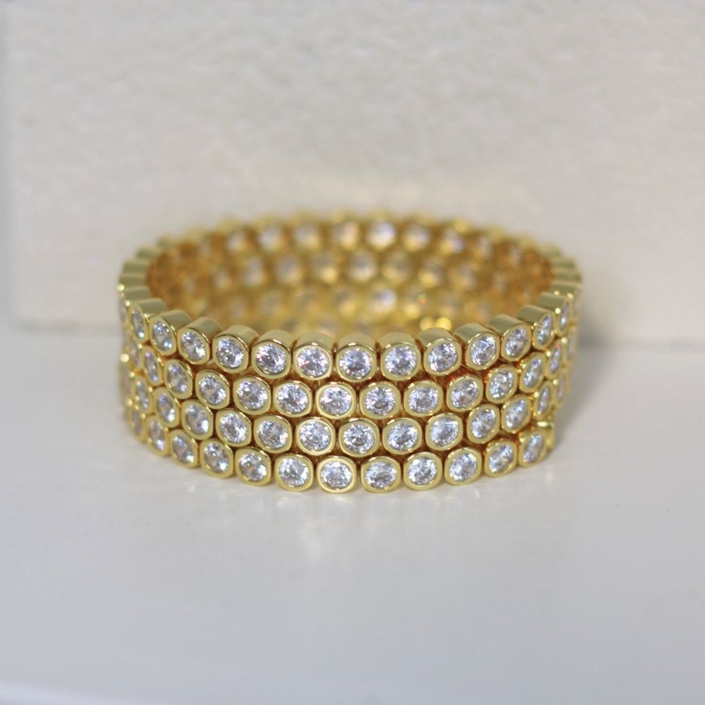 Bezel Stretch Bracelet [Coming Soon]