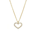 Pave Heart Necklace
