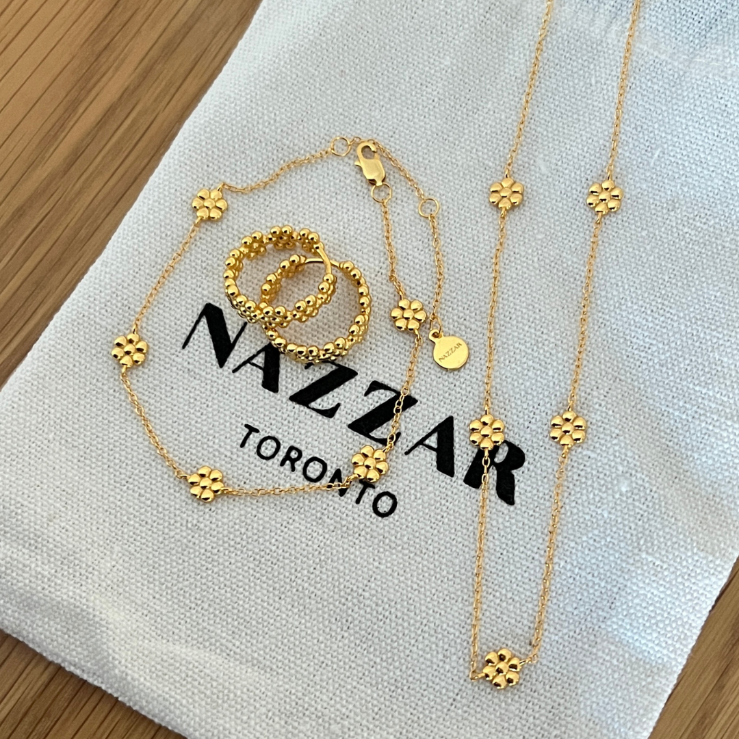 Daisy Gold Bracelet