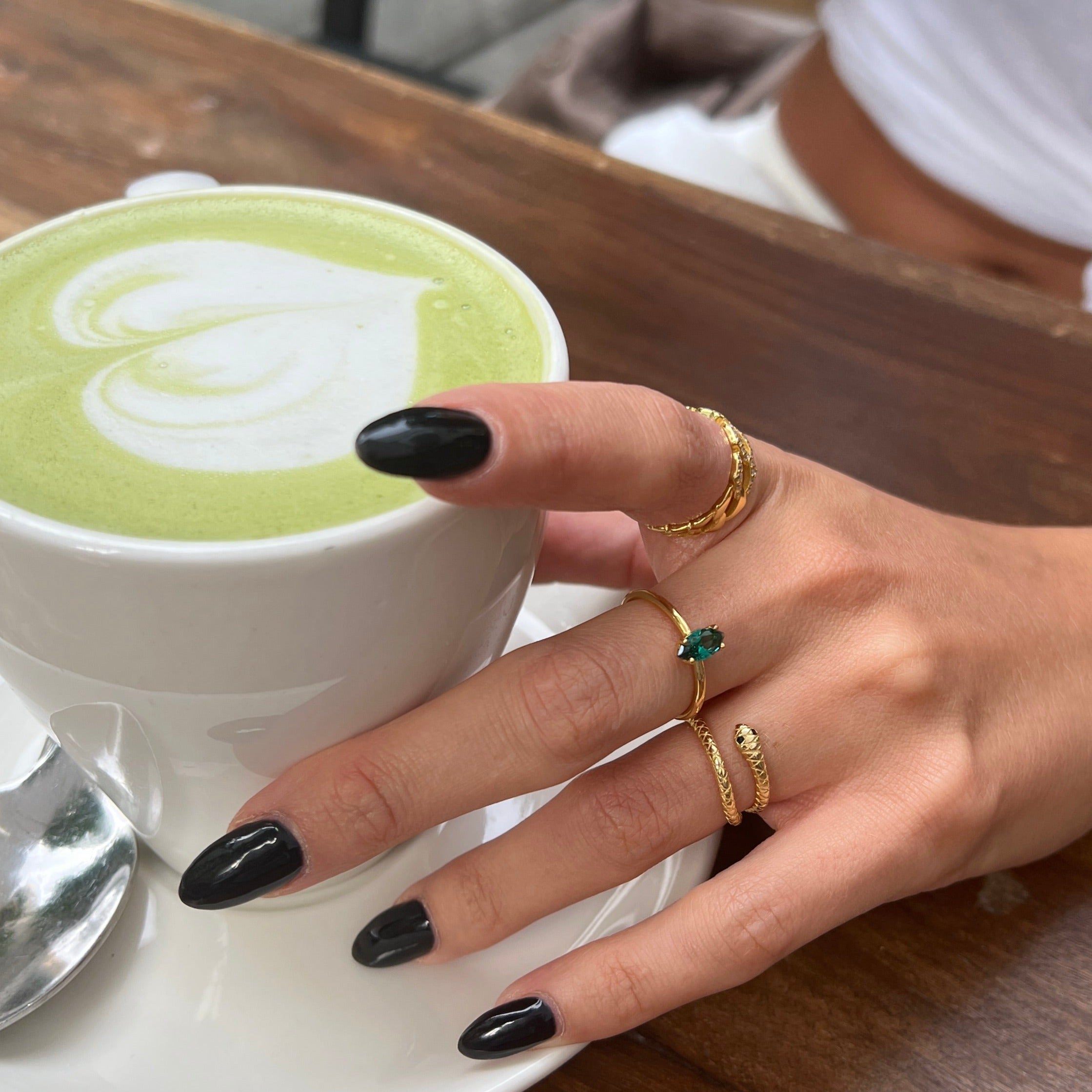 Gold Snake Ring
