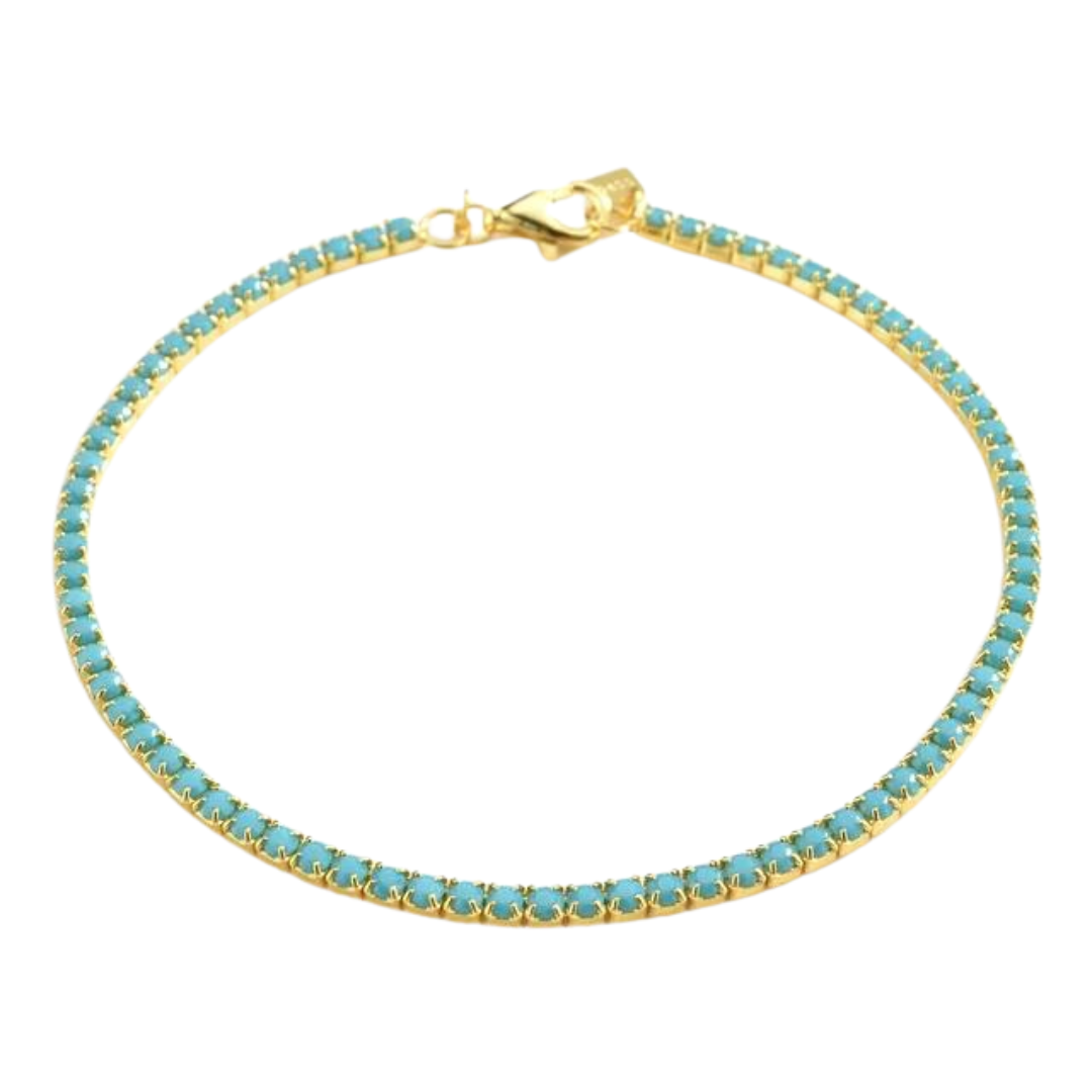 Turquoise Tennis Bracelet