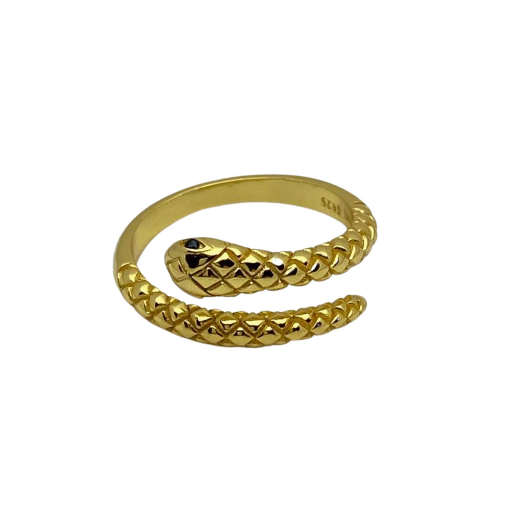 Gold Snake Ring