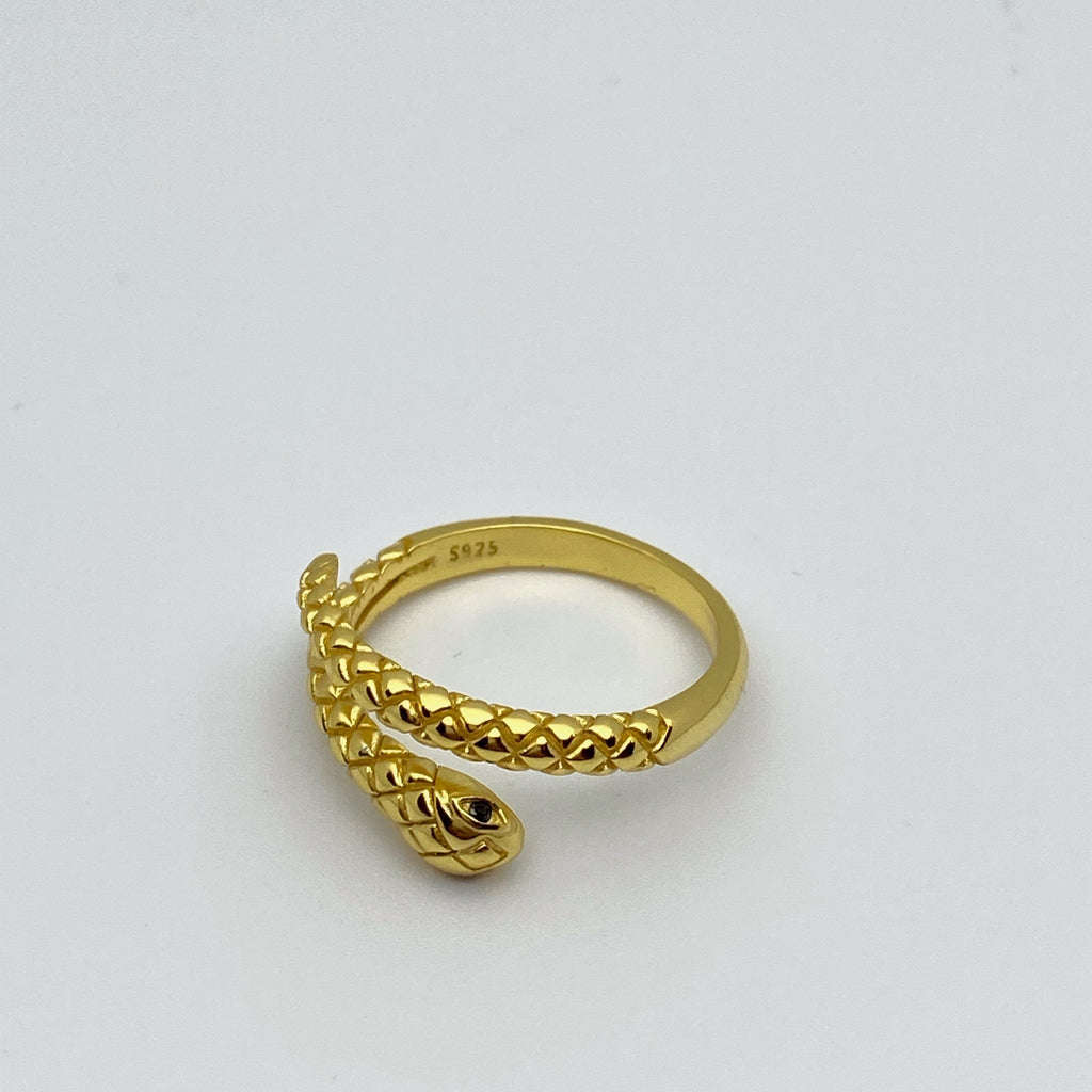 Gold Snake Ring