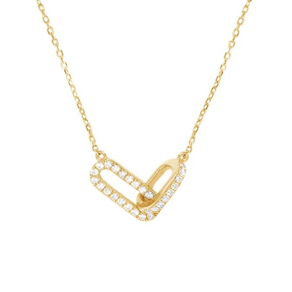Collier à breloques Ana en zircone