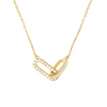 Collier à breloques Ana en zircone