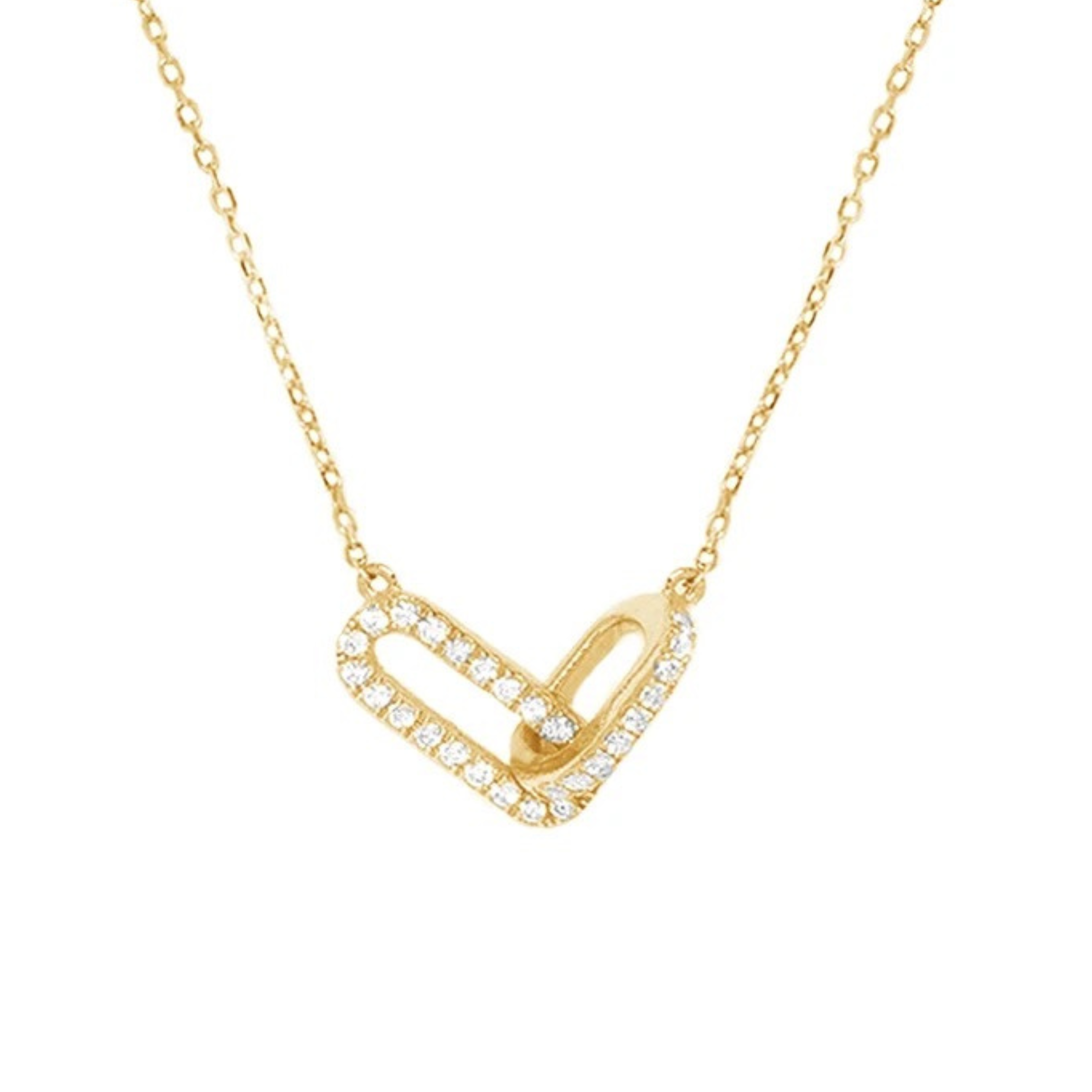 Collier à breloques Ana en zircone